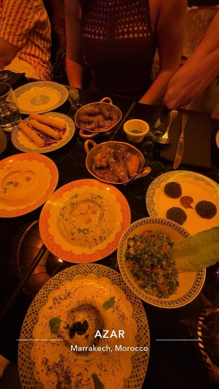 Food & stops — Marrakech